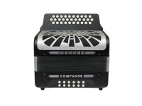 Hohner Compadre FBBEB Negro Silver Grill Hohner Compadre FBBEB Negro Silver Grill